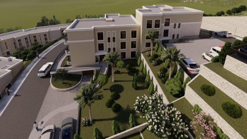 Stan sa 2 spavaće sobe u novom stambenom kompleksu sa luksuznom infrastrukturom u Budvi