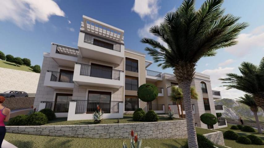 Stan sa 2 spavaće sobe u novom stambenom kompleksu sa luksuznom infrastrukturom u Budvi