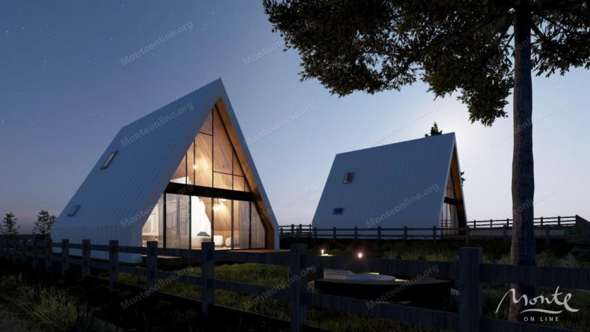 Energetski efikasne kuće u obliku slova A u planinama Kolašina — za život i investiciju