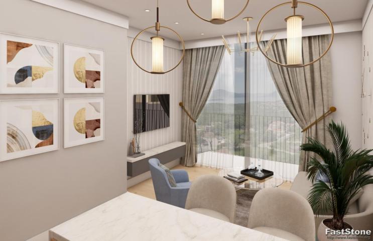 Stan sa 2 spavaće sobe u novom kompleksu u predgrađu Tivta