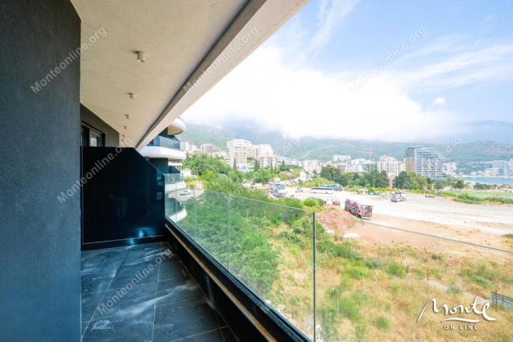 Luksuzni apartman s pogledom na Jadransko more u premium kompleksu, Bečići