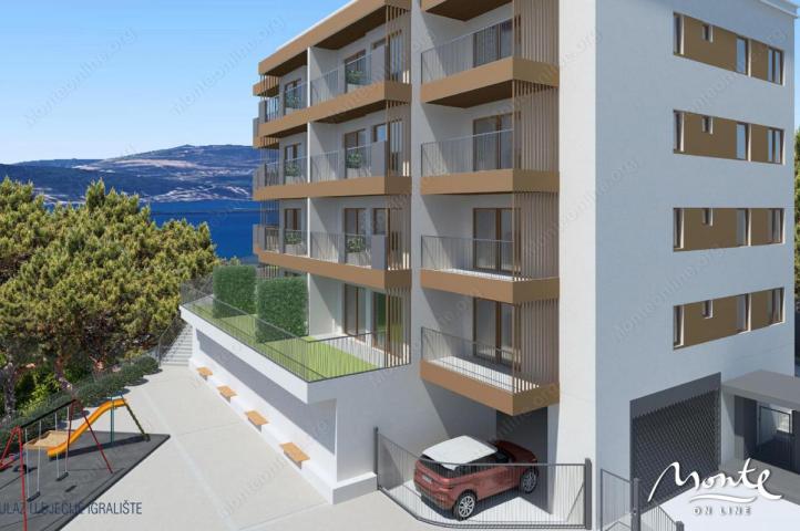 Apartment with 2 bedrooms in a new residential complex with a swimming pool in a quiet area of Tivat
