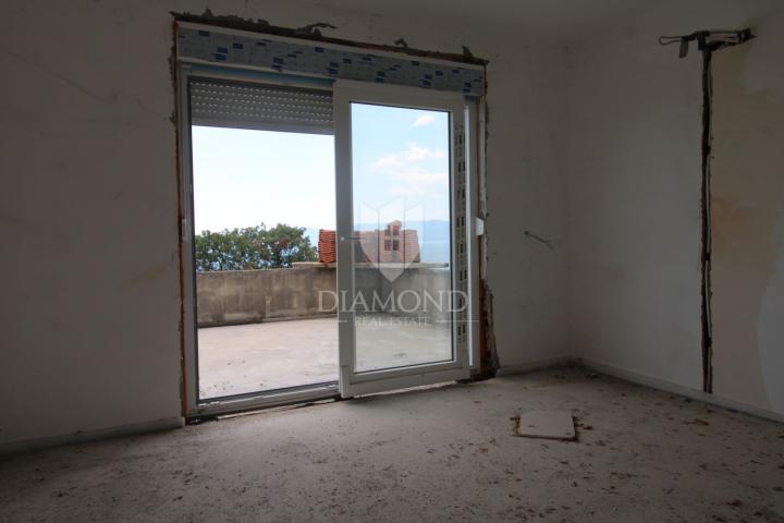 Kostrena-kuća sa predivnim pogledom na more