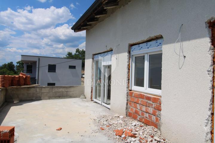 Kostrena-kuća sa predivnim pogledom na more