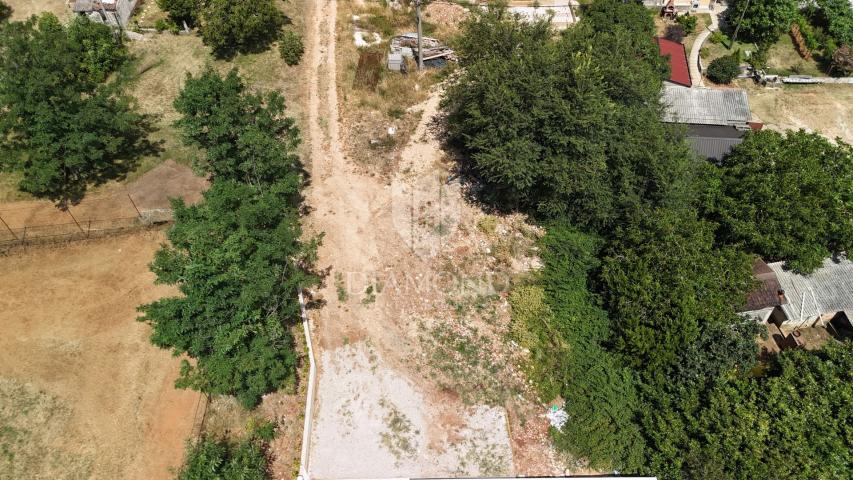 Labin, okolica, građevinsko zemljište s infrastrukturom na terenu