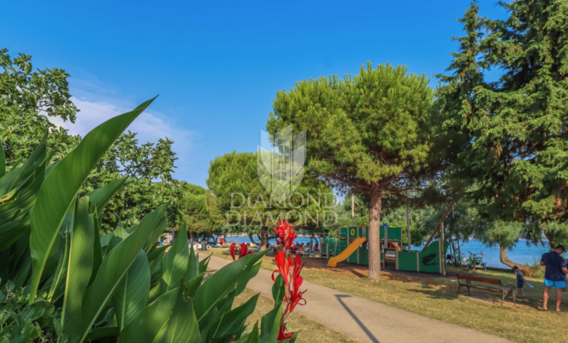 Novigrad, stan u prizemlju 150m od plaže i šetnice!