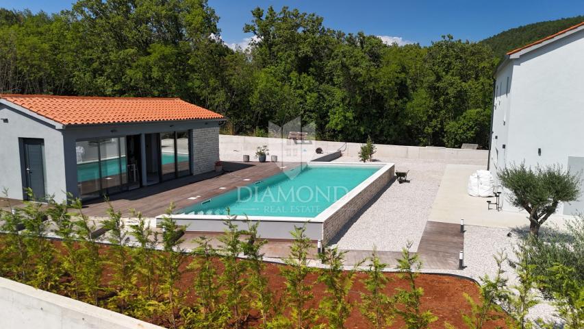 Labin, Ripenda, villa s wellnesom