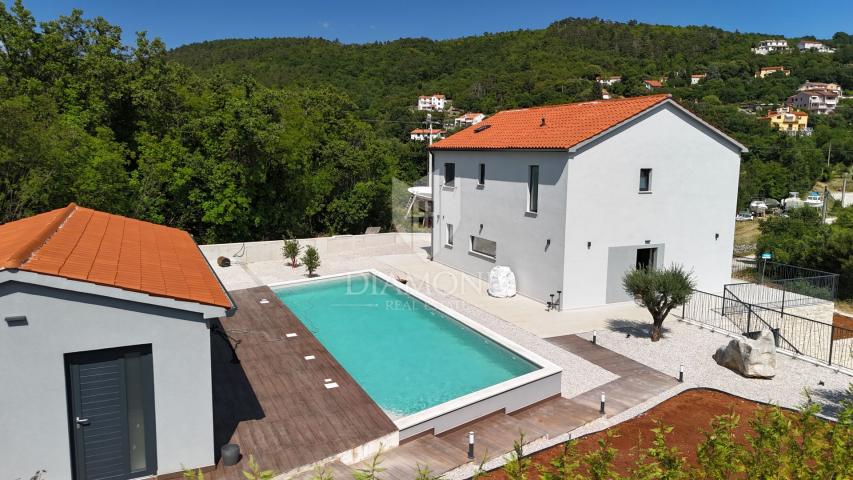 Labin, Ripenda, villa s wellnesom