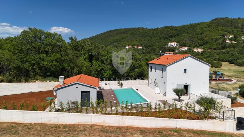 Labin, Ripenda, villa s wellnesom