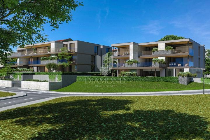 Novigrad, novi stan 94 m2 u prizemlju sa 148 m2 dvorišta!