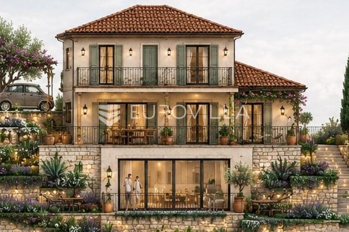 Istra, Višnjan, Zemljište s pravomoćnom dozvolom i projektom