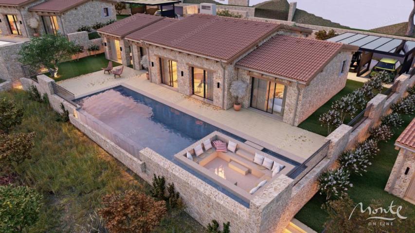 Moderna vila s bazenom u eko-kompleksu na periferiji Budve
