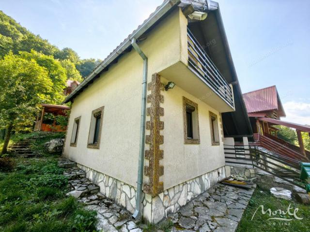 Jedinstveni kompleks od dvije kuće sa garažom i rekreacijskim prostorom pored rijeke, Kolašin