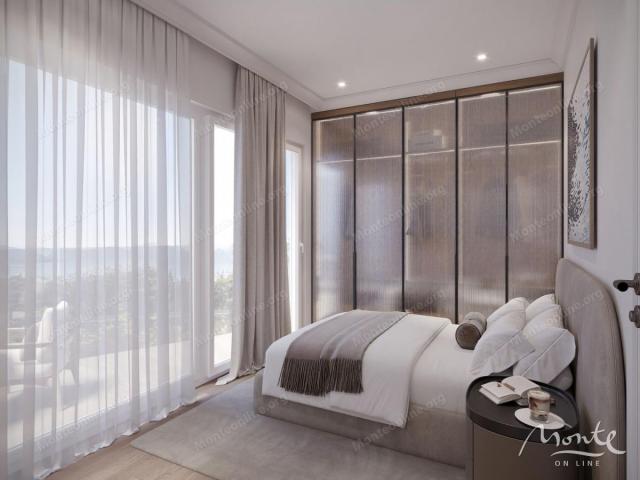 Prostran apartman s jednom spavaćom sobom i pogledom na more u Kumboru