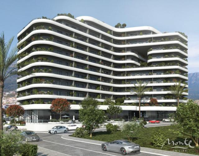 Moderan dvosoban stan u novom kompleksu pored mora u centru Bara