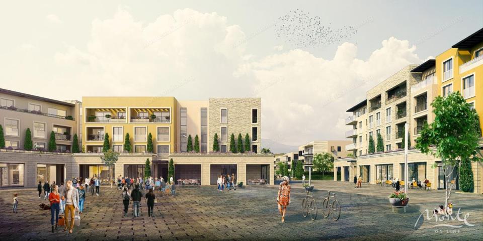 Dvosobni stanovi u novom stambenom kompleksu, Podgorica