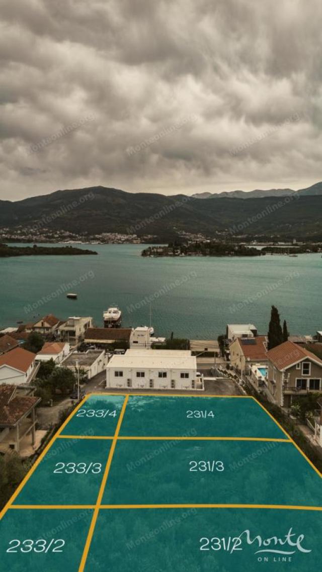 Investicijsko zemljište za izgradnju vila u Đurasevićima, Tivat