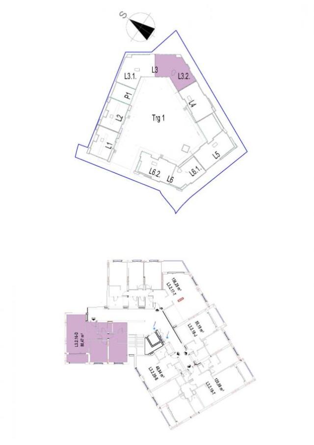 Dvosobni stanovi u novom stambenom kompleksu, Podgorica