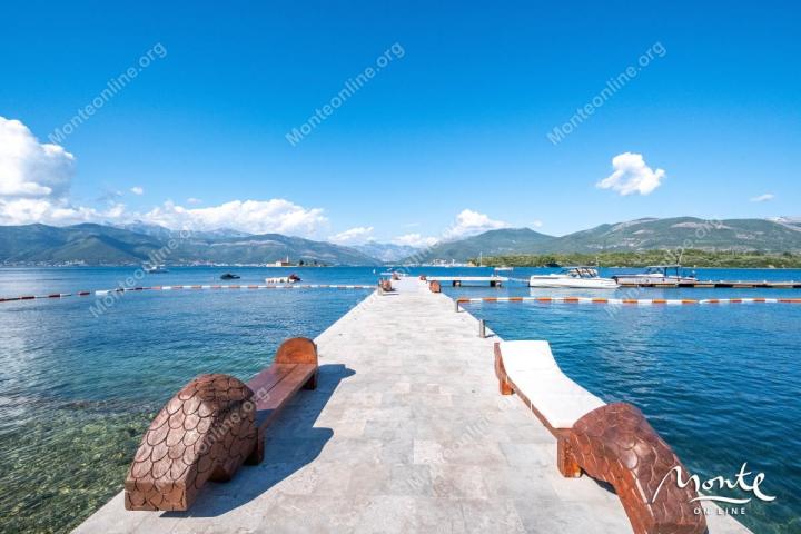 Studio apartman u prestižnom kompleksu Nikki Beach Montenegro s pogledom na Bokokotorski zaljev