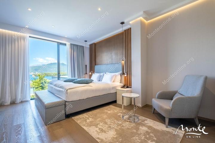 Studio apartman u prestižnom kompleksu Nikki Beach Montenegro s pogledom na Bokokotorski zaljev