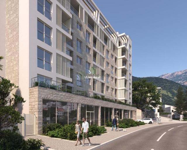 Novogradnja u blizini plaže – dvosoban stan sa pogledom na more, Bečići, Budva