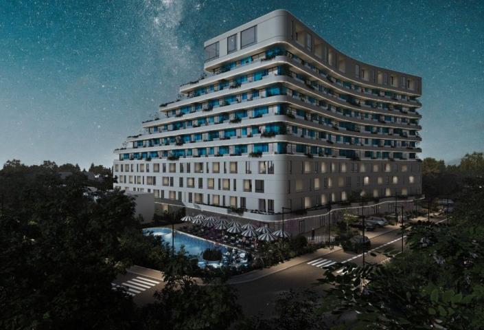 Prodaja stanova u ekskluzivnom kompleksu sa bazenom, Bar (Jednosoban stan 59.40 m2)