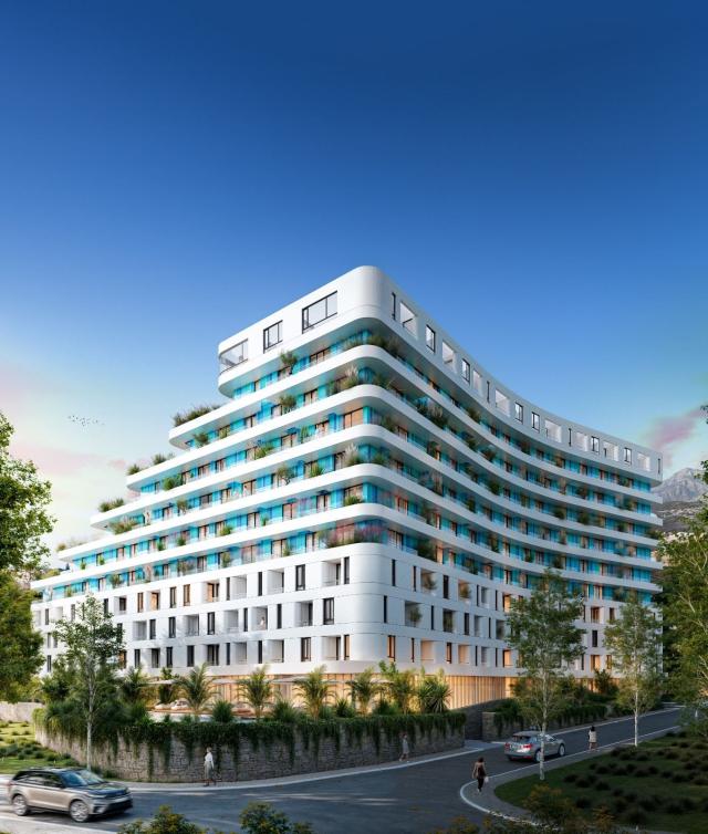 Prodaja stanova u ekskluzivnom kompleksu sa bazenom, Bar (Jednosoban stan 59.40 m2)