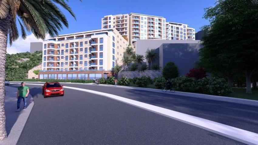 Trosoban stan 113m2 u novom luksuznom stambenom kompleksu u izgradnji u Bečićima, bez poreza, 200 me