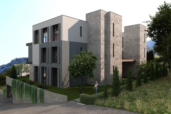 Jednosoban stan 60.76m2 sa pogledom na more u modernom stambenom kompleksu sa bazenom – Škaljari, Ko