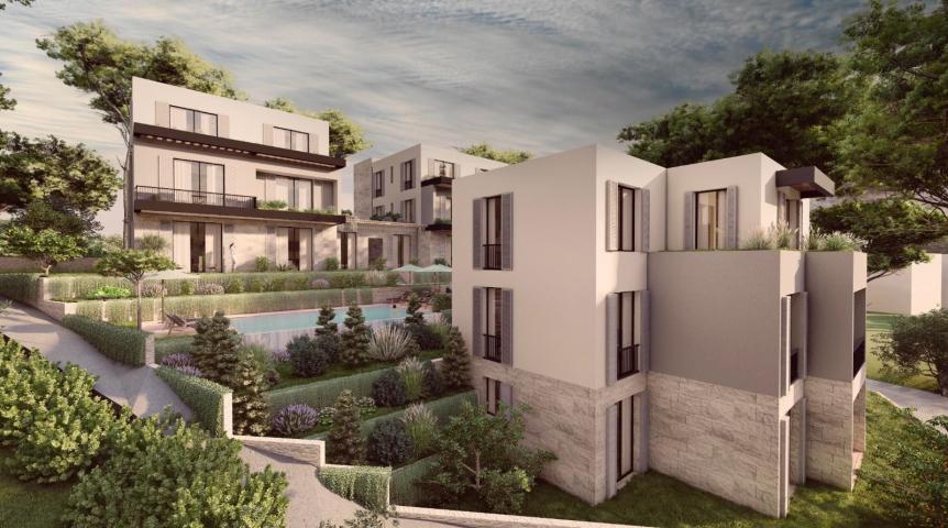 Studio apartman 26.79m2 sa pogledom na more u modernom stambenom kompleksu sa bazenom – Škaljari, Ko
