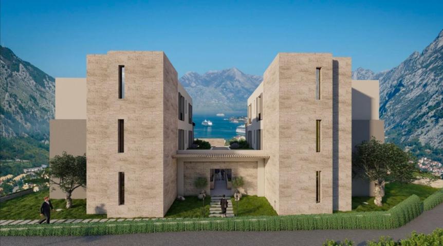 Studio apartman 26.79m2 sa pogledom na more u modernom stambenom kompleksu sa bazenom – Škaljari, Ko
