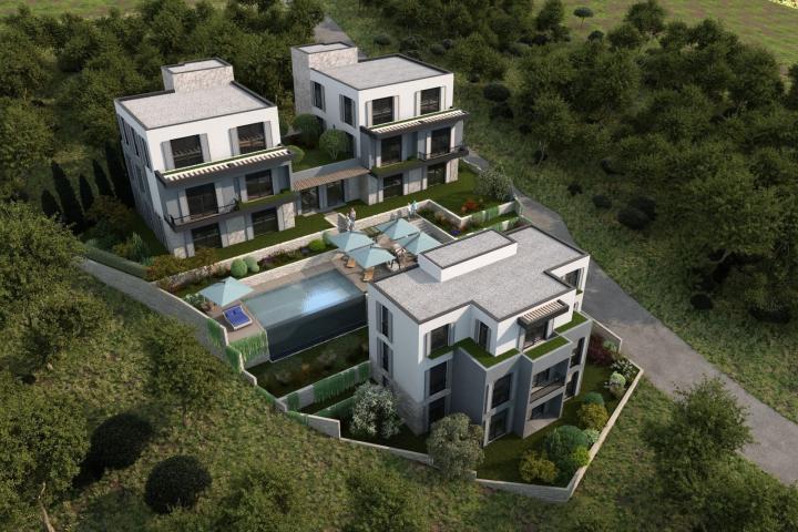 Studio apartman 26.46m2 sa pogledom na more u modernom stambenom kompleksu sa bazenom – Škaljari, Ko