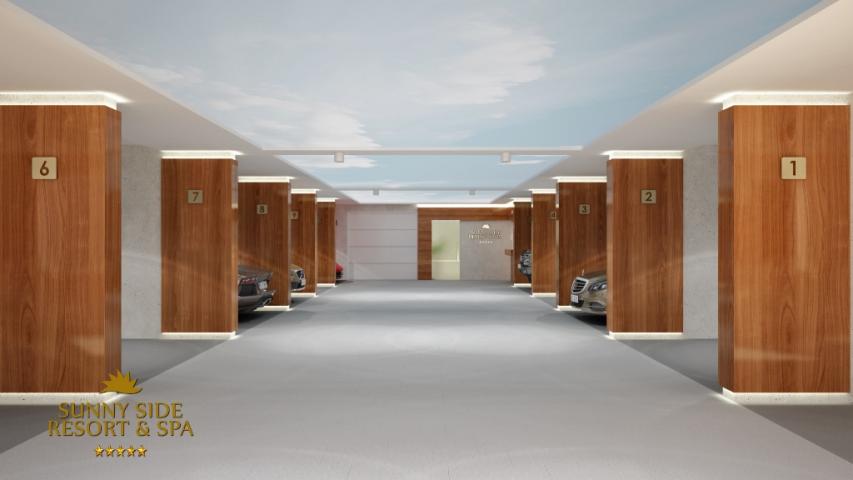 Luxury apartments in a modern complex with spa & wellness facilities