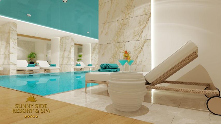 Luxury apartments in a modern complex with spa & wellness facilities