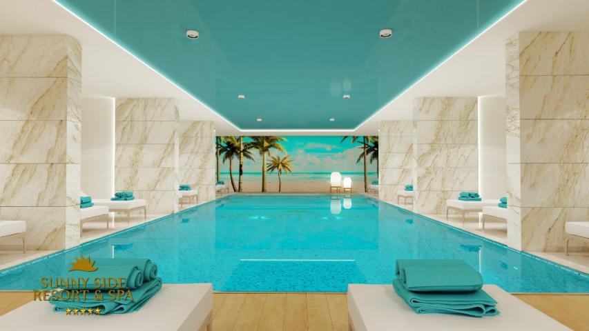 Luxury apartments in a modern complex with spa & wellness facilities