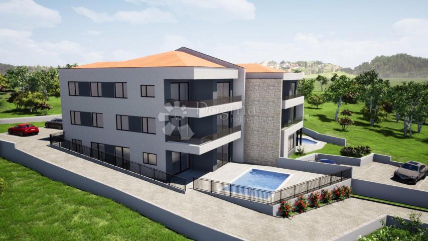 VRBNIK - GRAĐEVINSKO ZEMLJIŠTE S OTVORENIM POGLEDOM NA MORE
