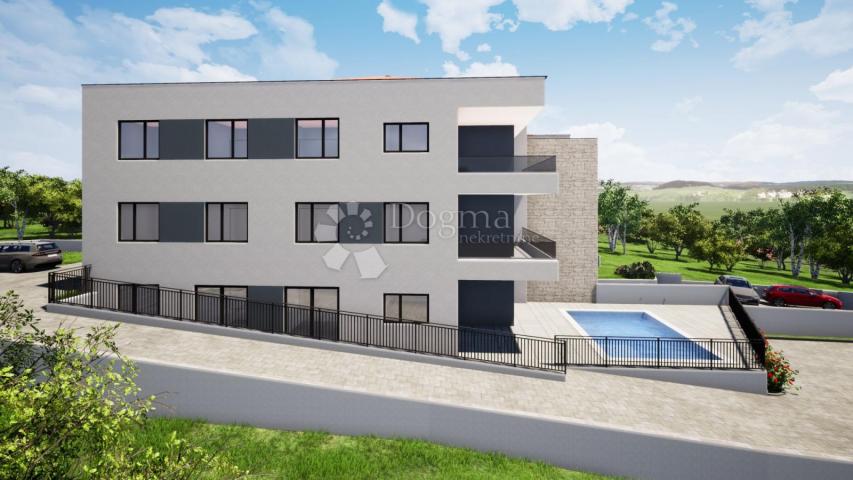 VRBNIK - GRAĐEVINSKO ZEMLJIŠTE S OTVORENIM POGLEDOM NA MORE