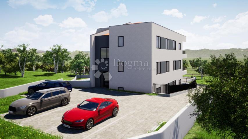 VRBNIK - GRAĐEVINSKO ZEMLJIŠTE S OTVORENIM POGLEDOM NA MORE