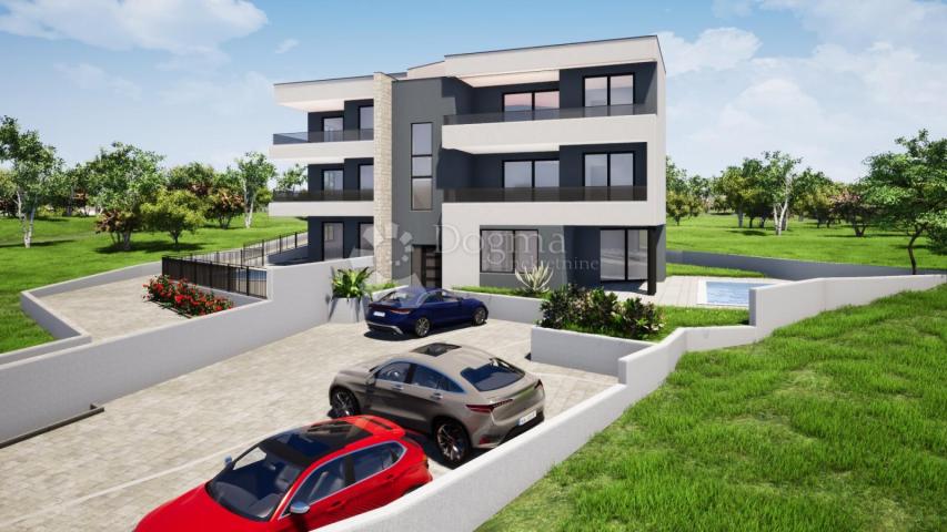 VRBNIK - GRAĐEVINSKO ZEMLJIŠTE S OTVORENIM POGLEDOM NA MORE