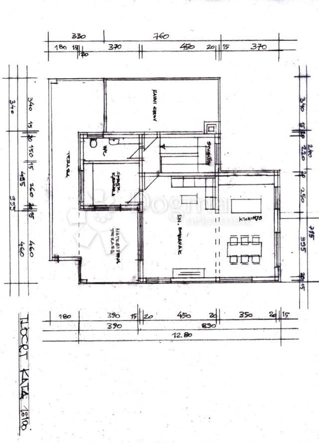 Podsljemenska zona, zemljište sa idejnim projektom, 1012m2
