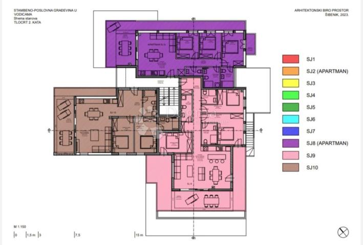 Flat Vodice, 84,47m2