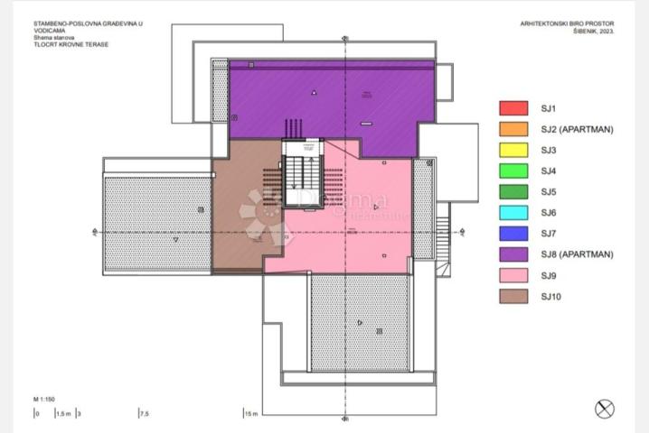 Flat Vodice, 84,47m2