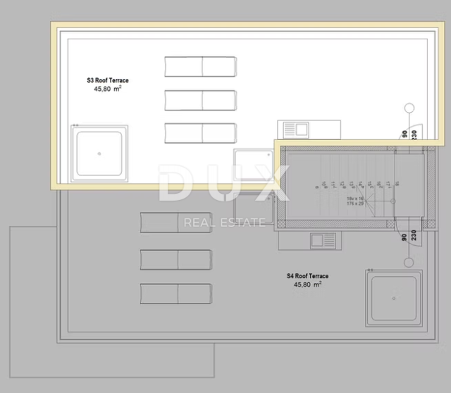 ZADAR, VIR – Luxuriöse Wohnung mit Dachterrasse und wunderschönem Meerblick vor dem Strand Jadro! BS