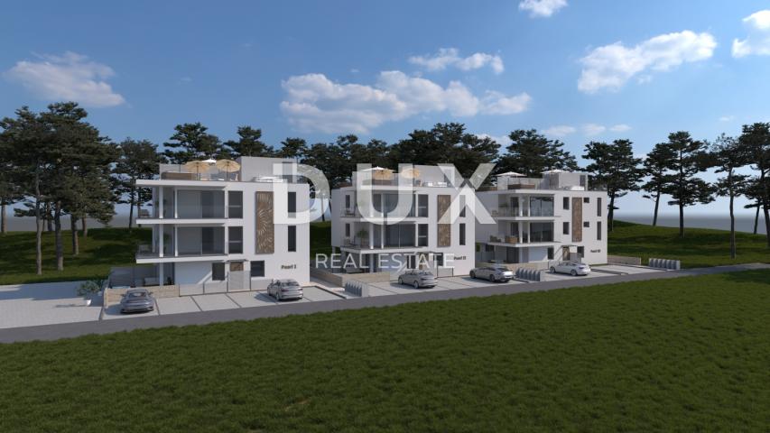 ZADAR, VIR - Luksuzan stan s vrtom i pogledom na more ispred plaže Jadro! CS2