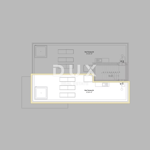ZADAR, VIR – Luxuriöse Wohnung mit Dachterrasse und wunderschönem Meerblick vor dem Strand Jadro! CS