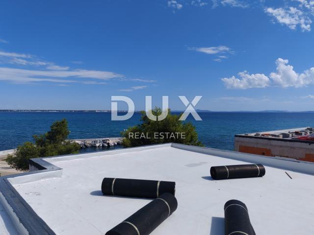 ZADAR, VIR – Luxuriöse Wohnung mit wunderschöner Aussicht, zweite Reihe zum Meer! BS4