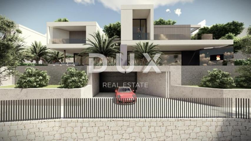 OPATIJA, BREGI- zemljište 901m2 S LOKACIJSKOM DOZVOLOM!! za  exluzivnu villu s bazenom i panoramskim