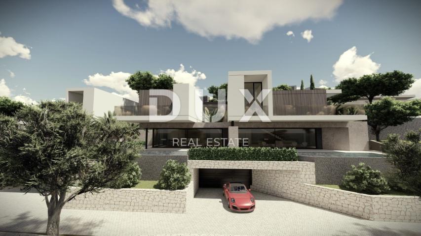 OPATIJA, BREGI- zemljište 1776m2 S 2 LOKACIJSKE DOZVOLE!! za 2 exluzivne ville s bazenom i panoramsk