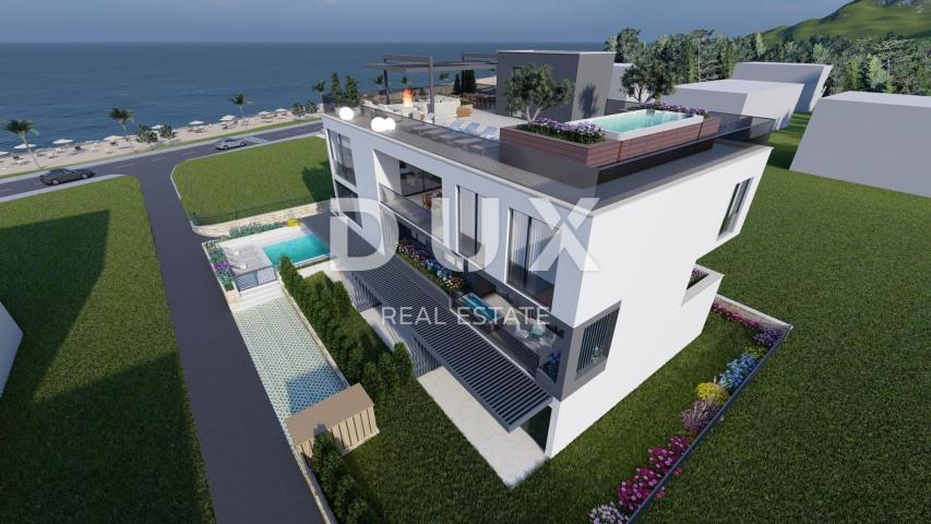 ZADAR, SUKOŠAN - Luksuzan penthouse u izgradnji pokraj mora B201