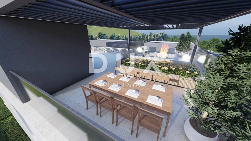 ZADAR, SUKOŠAN - Luksuzan stan u izgradnji pokraj mora S03A
